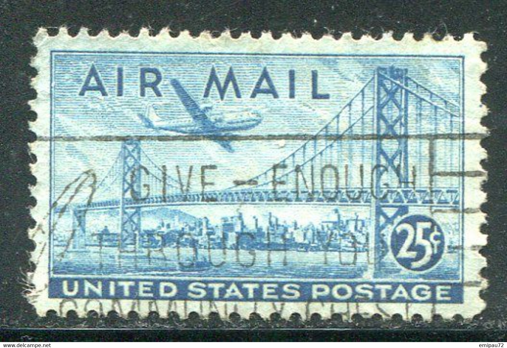 ETATS-UNIS- P.A Y&T N°38- Oblitéré - 2a. 1941-1960 Used