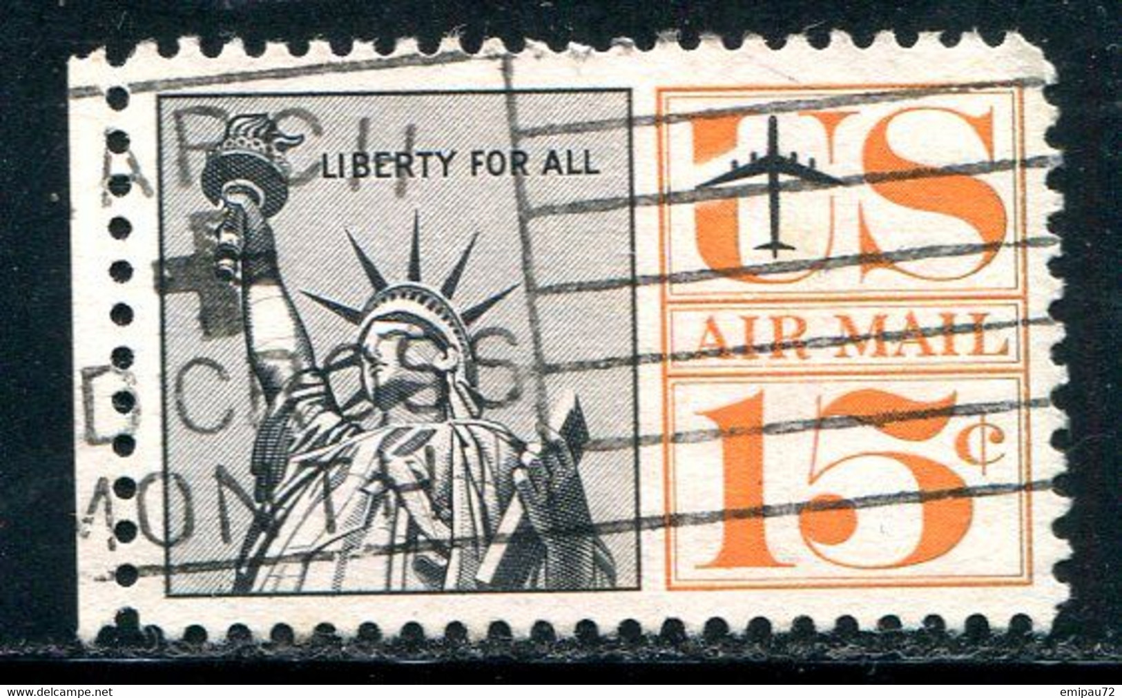 ETATS-UNIS- P.A Y&T N°58- Oblitéré - 2a. 1941-1960 Usados