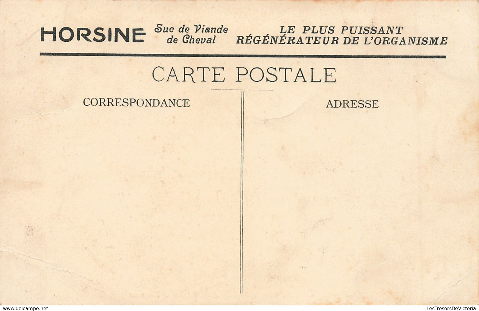 Publicité  Horsine  - Debret Première Distribution Des Croix De La Légion D'honneur - Carte Postale Ancienne - Werbepostkarten