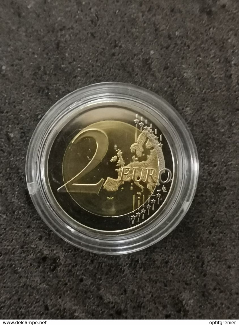 2 EURO LITUANIE 2015 LANGUE LITUANIENNE COLORISEE / EUROS LIETUVA - Lituania