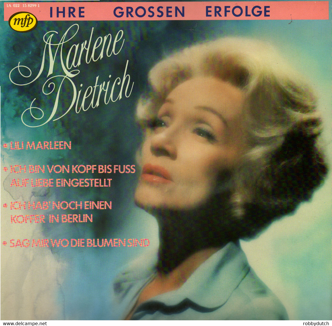 * LP *  MARLENE DIETRICH - IHRE GROSSEN ERFOLGE (Europe 1984 EX!!) - Autres - Musique Allemande