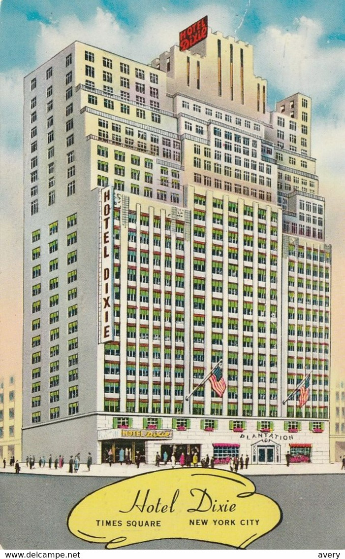 Hotel Dixie, In The Heart Of Times Square, New York City  43rd Street - West Of Broadway - Bar, Alberghi & Ristoranti