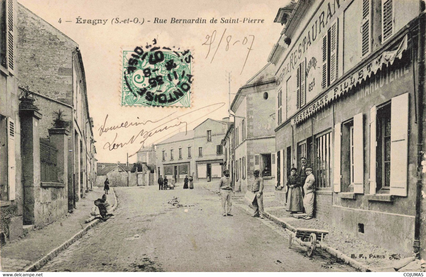 95 - ERAGNY - S08828 - Rue Bernardin De Saint Pierre - Restaurant - L1 - Eragny