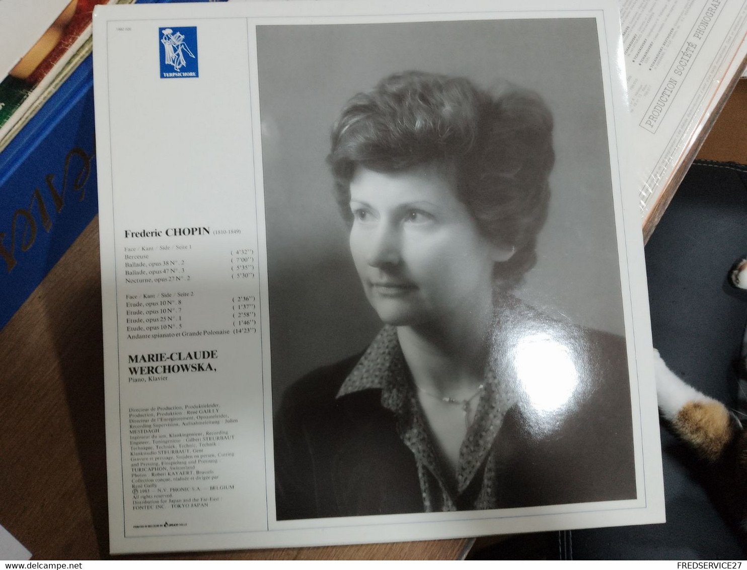 63 //  MARIE-CLAUDE WERCHOWSKA PLAYS FREDERIC CHOPIN - Strumentali