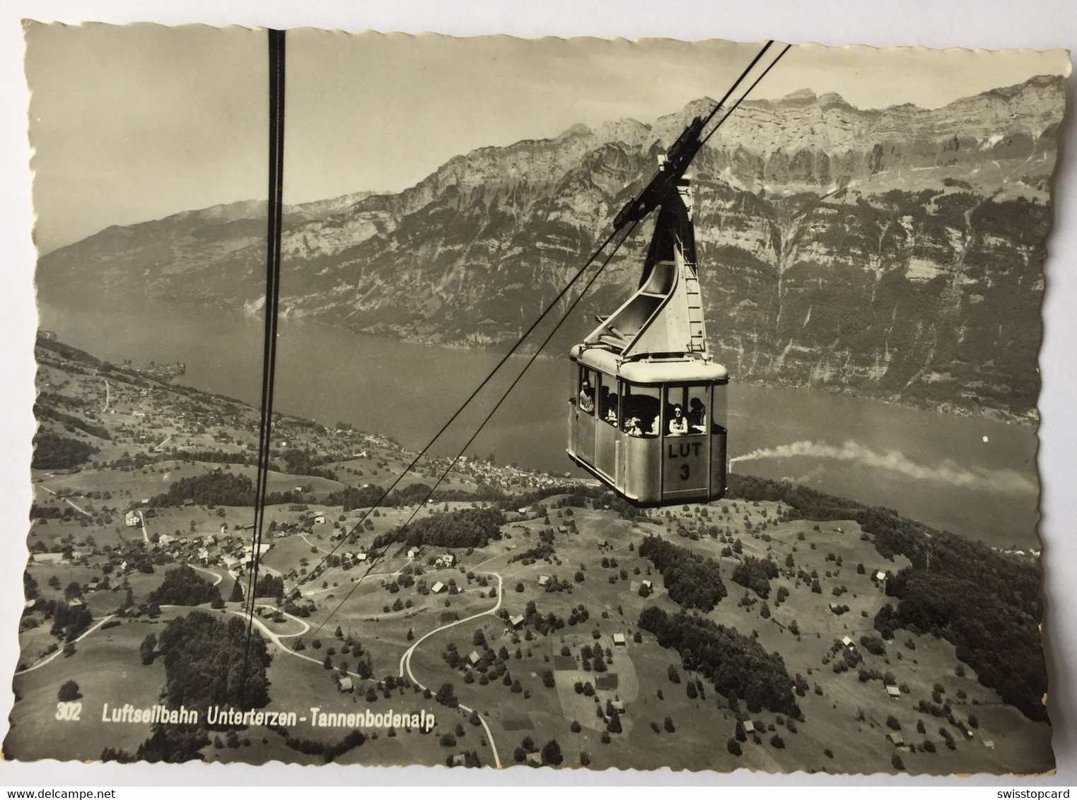 FLUMS Luftseilbahn Unterterzen-Tannenbodenalp - Flums