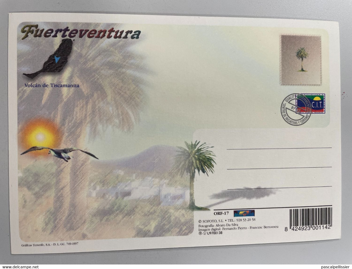 CPM - ESPAGNE - Fuerteventura - Volcan De Tiscamanita - Fuerteventura