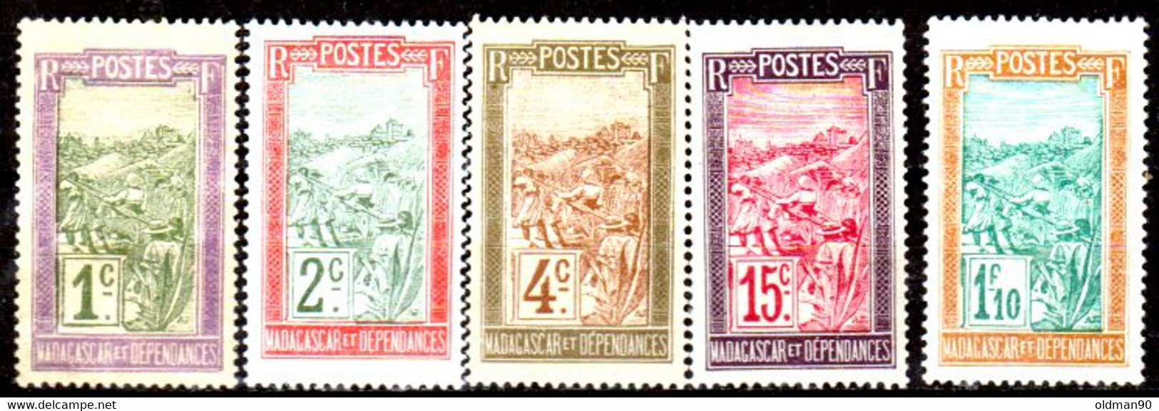 Madagascar -10- POST STAMPS, Issued By 1908-28 - Quality In Your Opinion. - Other & Unclassified