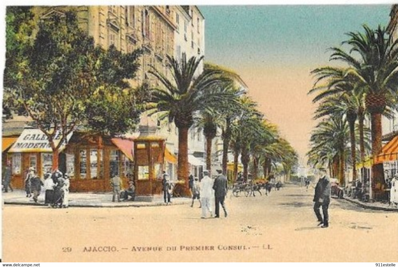 20 AJACCIO . AVENUE DU PREMIER CONSUL - Ajaccio