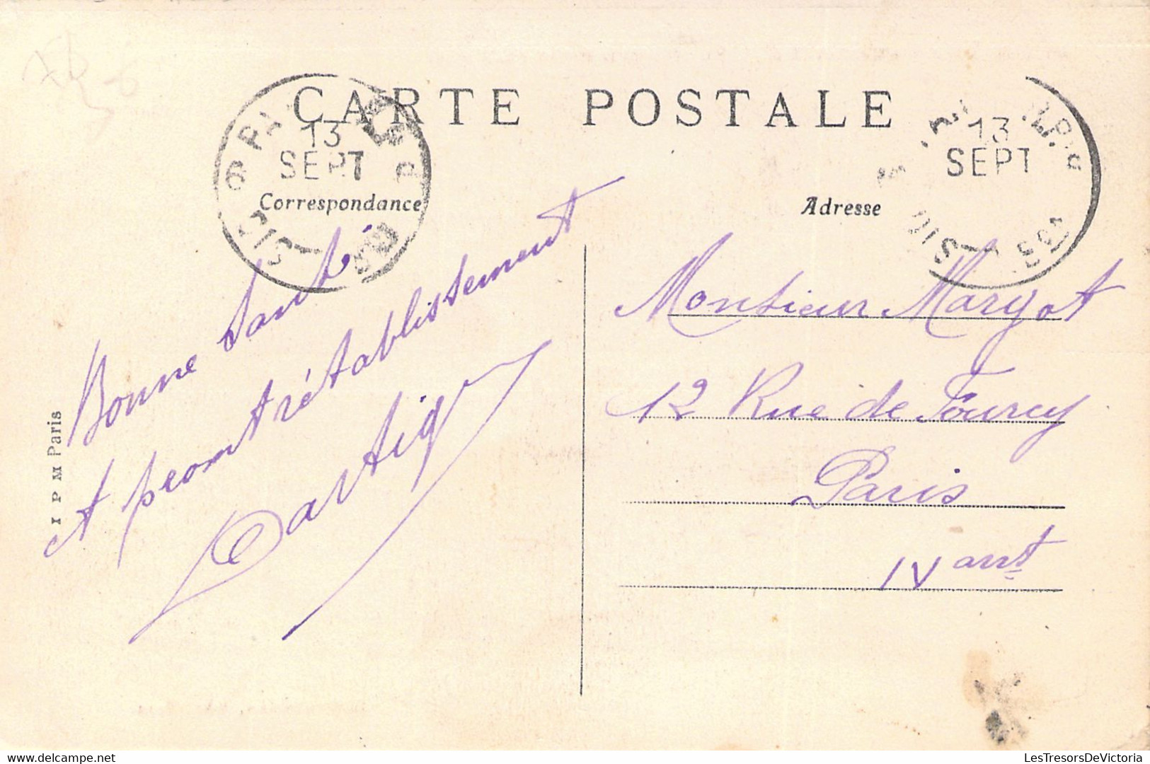 78 - BONNIERES SUR SEINE - Rue De Paris Et Vue De L'église - Edition Moreau - Carte Postale Ancienne - Bonnieres Sur Seine