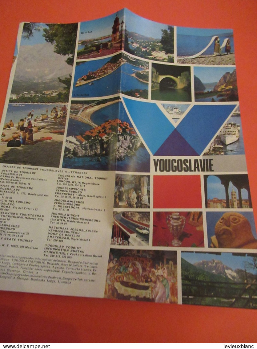 YOUGOSLAVIE/Fondza Turisticku Propagandu I Informativnu / Beograd/1971                               PGC485 - Cuadernillos Turísticos