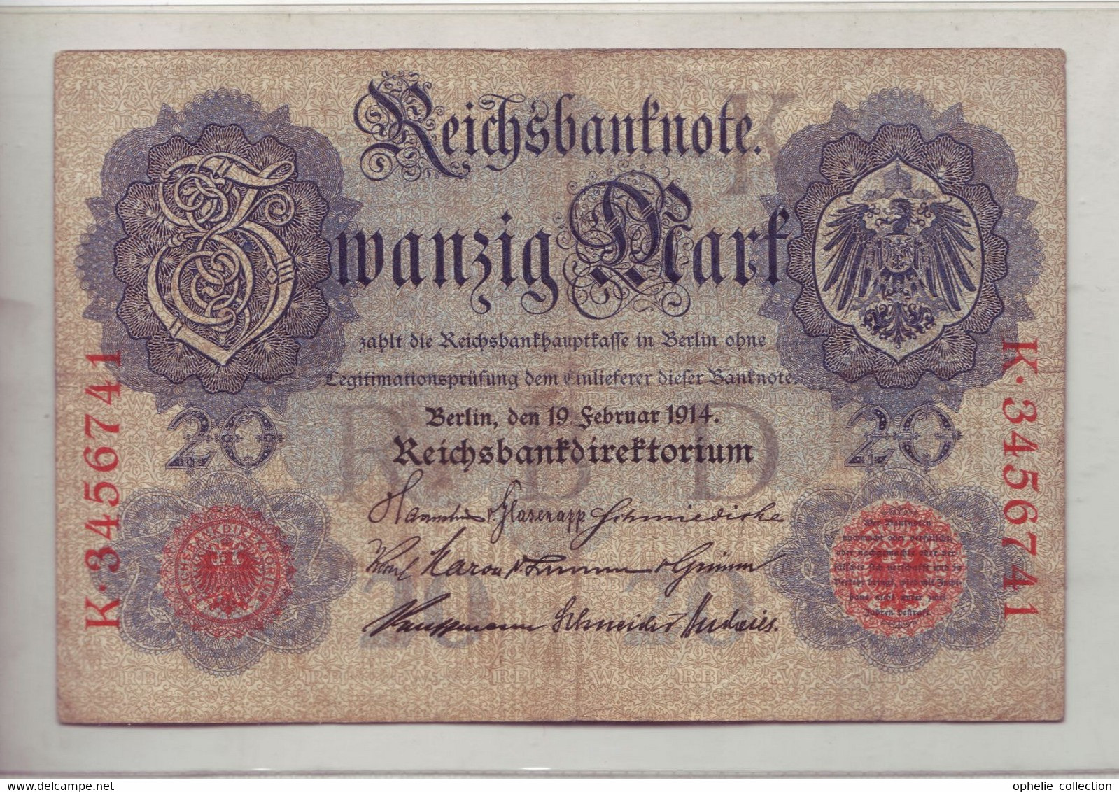 Europe - Allemagne - PK N°25 - 20 Mark - 04 - 20 Mark