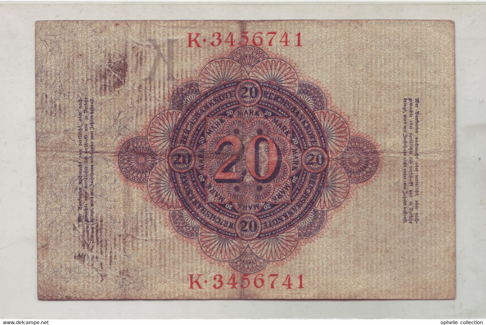 Europe - Allemagne - PK N°25 - 20 Mark - 04 - 20 Mark