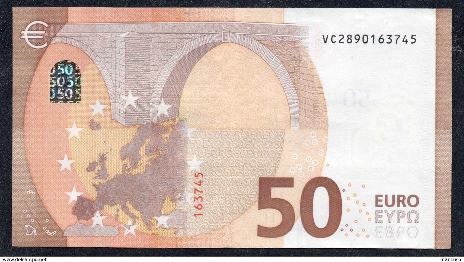 50 SPAIN VC2890163745 - ALL NUMBERS - CIRCULATED - 50 Euro