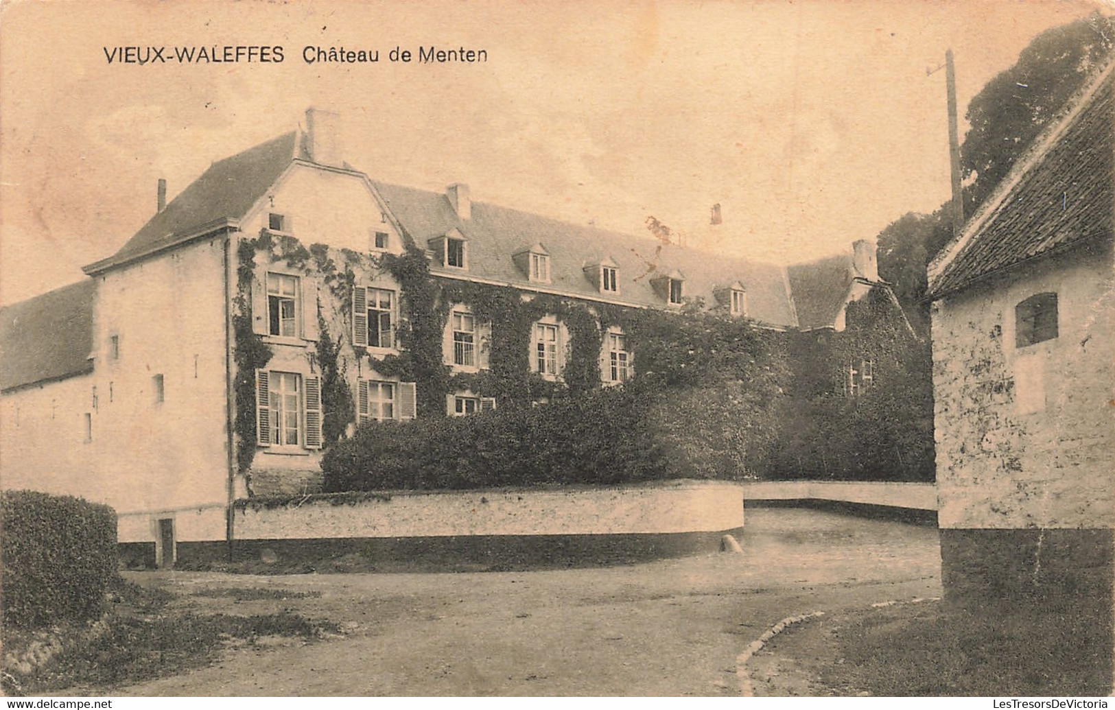 Belgique - Vieux Waleffes - Château De Menten - Phot. Pinon - Oblitéré Fallais 1923 - Carte Postale Ancienne - Waremme