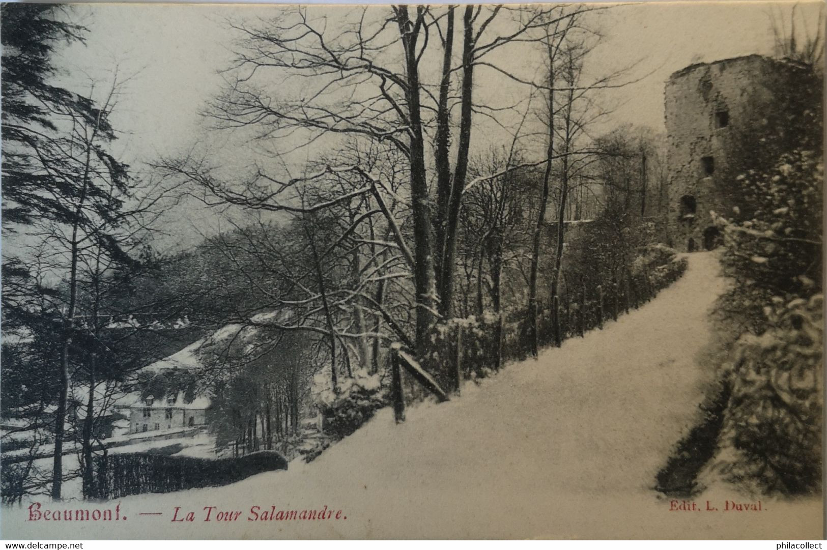 Beaumont // LA Tour Salamandre (Wintertooi) 19?? Ed. L. Duval - Beaumont