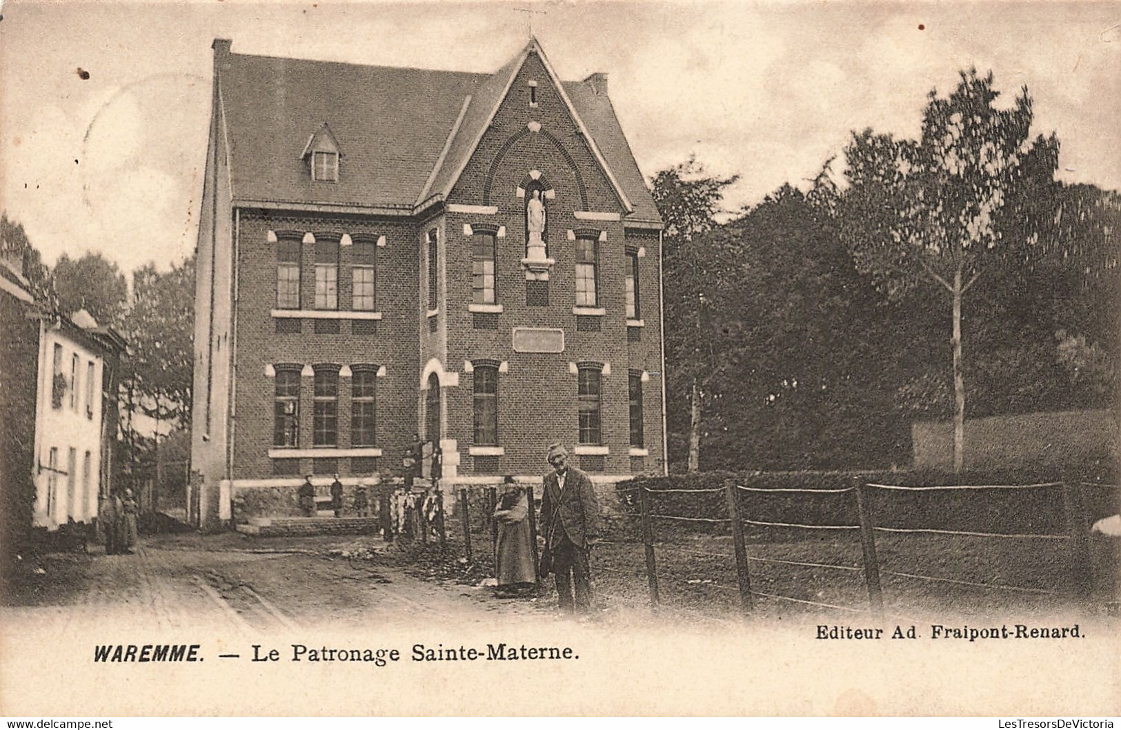 Belgique - Waremme - Le Patronnage Sainte Materne - Edit. Ad. Fraipont Renard - Précurseur - Carte Postale Ancienne - Borgworm