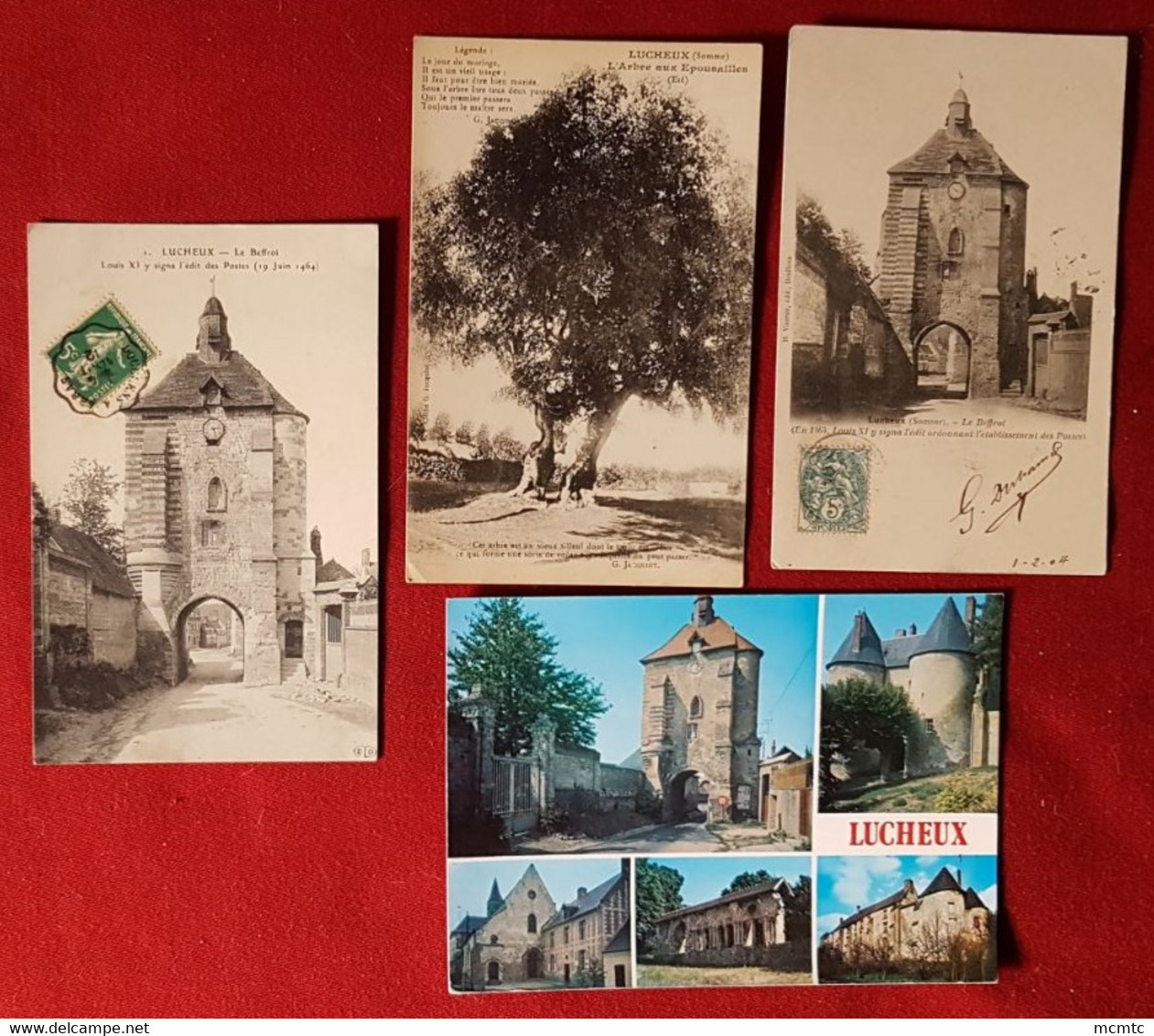 9 Cartes -  Lucheux    -( 80.Somme ) - - Lucheux