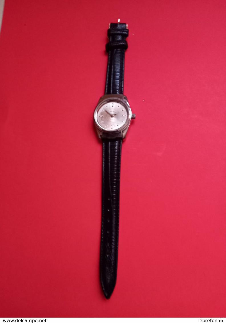 MONTRE FEMME à Quartz En Braille ARSA Vintage Pour Aveugles Assez Rare  X 4 Phots - Designeruhren