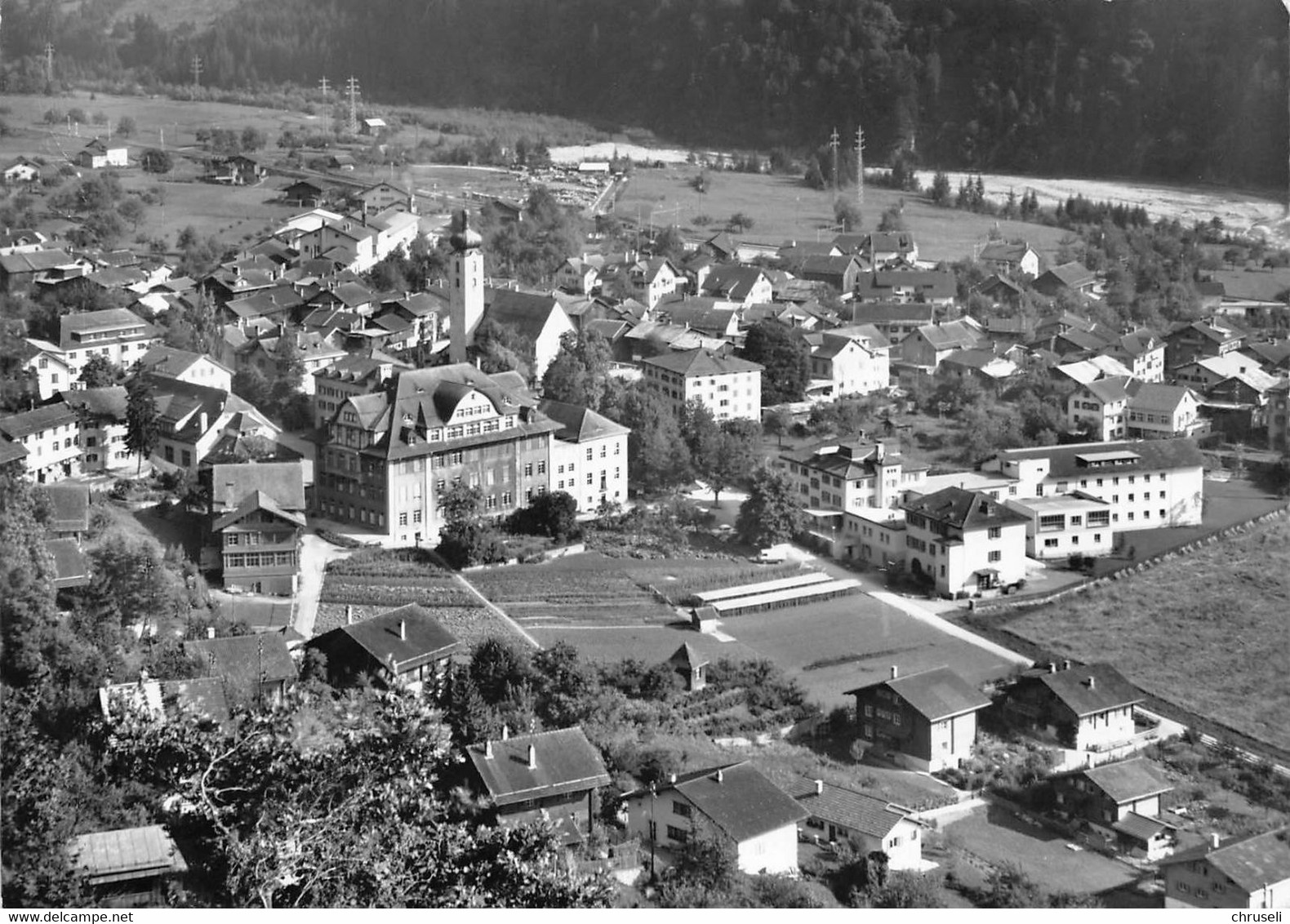 Schiers  Fliegeraufnahme - Schiers