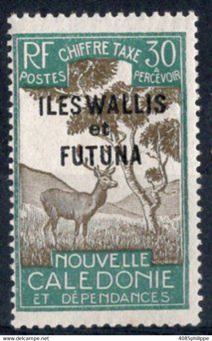 Wallis & Futuna Timbre-Taxe N°18** Neuf Sans Charnière TB Cote 3.00€ - Postage Due