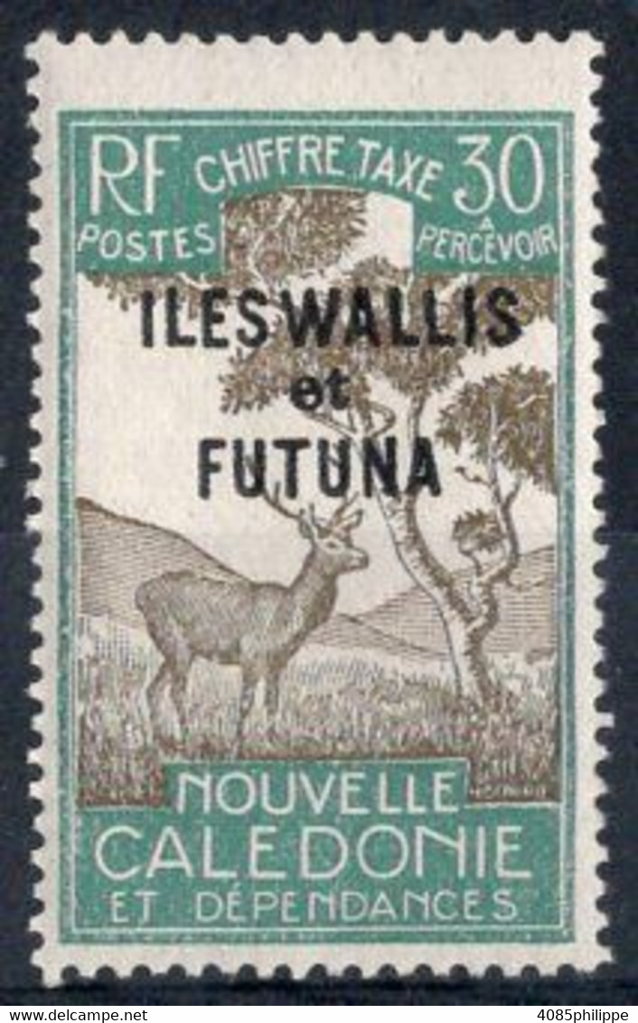 Wallis & Futuna Timbre-Taxe N°18** Neuf Sans Charnière TB Cote 3.00€ - Timbres-taxe