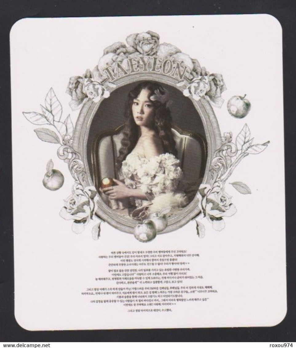 GIRLS'GENERATION COREE DU SUD 10  PHOTOCARDS avec pochette SANS LE CD THIRD ALBUM 2011 "THE BOYS"    26 SCAN