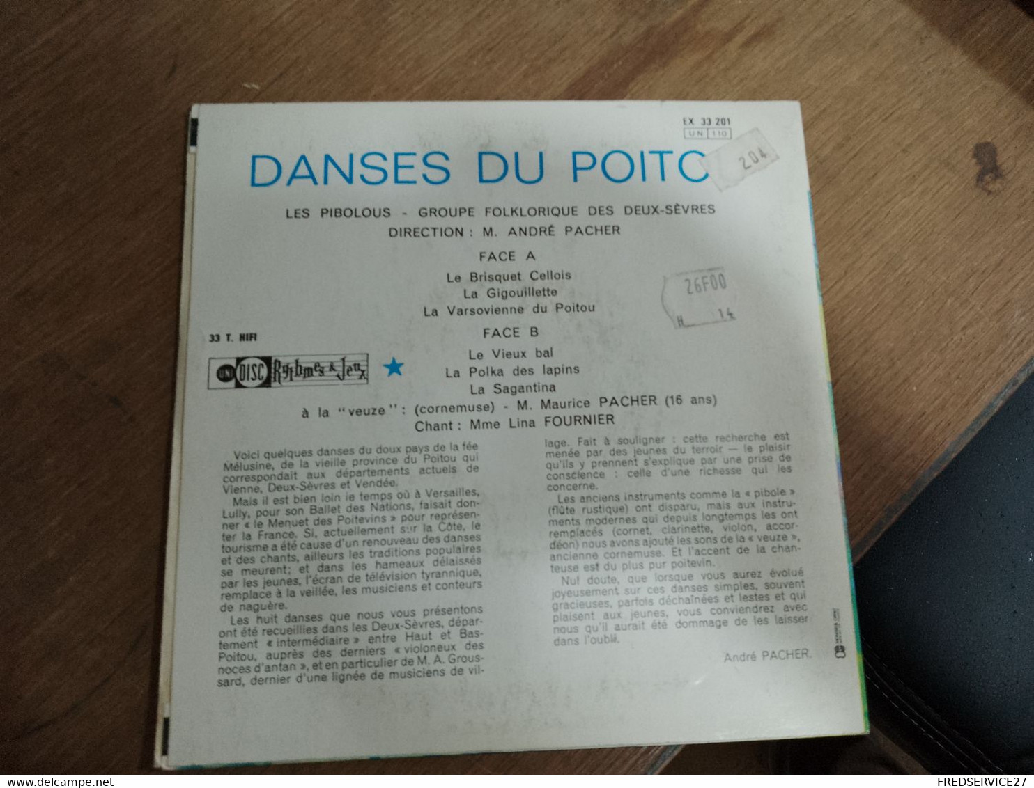63 // DANSES DU POITOU - Musiche Del Mondo