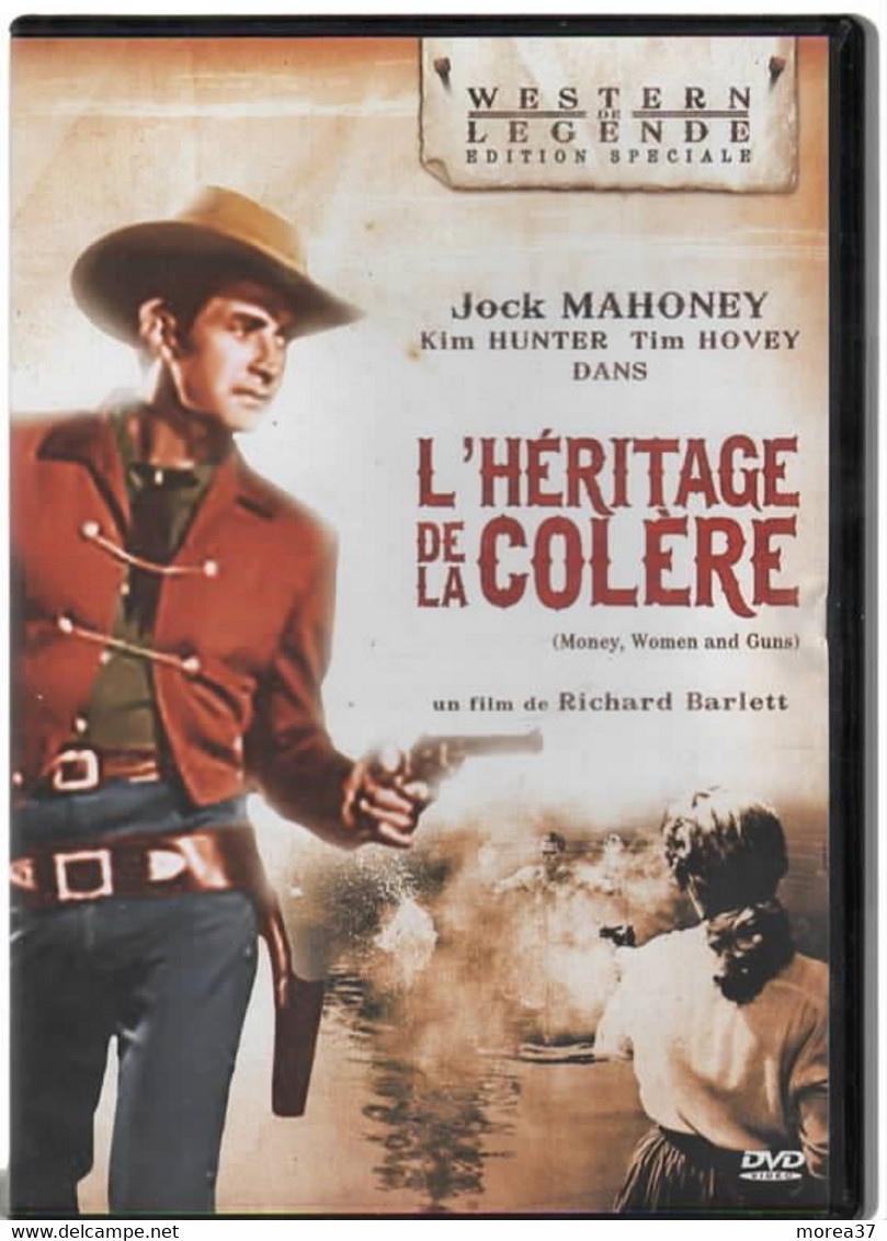 L'HERITAGE DE LA COLERE   Avec JOCK MAHONEY     C37 - Western/ Cowboy