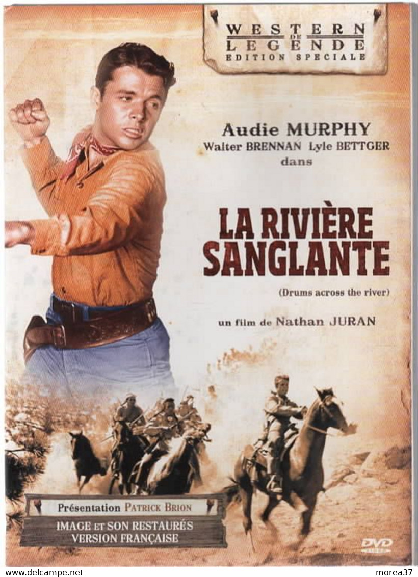 LA RIVIERE SANGLANTE    Avec AUDIE MURPHY     C37 - Western / Cowboy