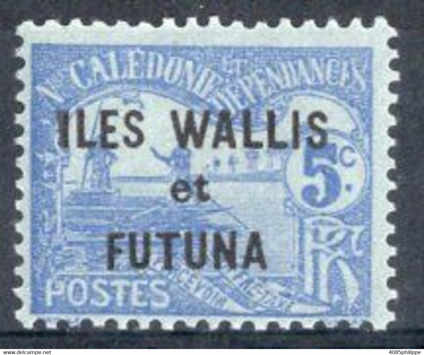 Wallis & Futuna Timbre-Taxe N°1** Neuf Sans Charnière TB Cote 2.50€ - Postage Due