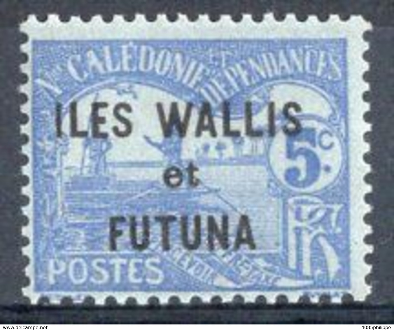 Wallis & Futuna Timbre-Taxe N°1** Neuf Sans Charnière TB Cote 2.50€ - Postage Due
