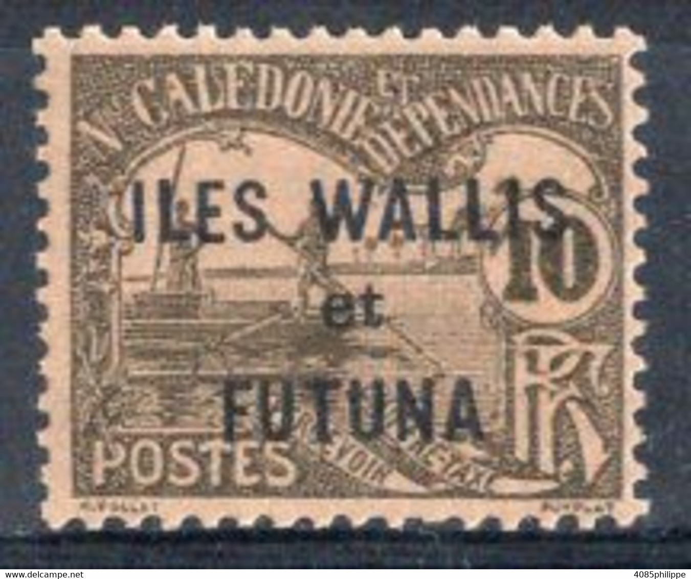 Wallis & Futuna Timbre-Taxe N°2** Neuf Sans Charnière TB Cote 3.00€ - Postage Due