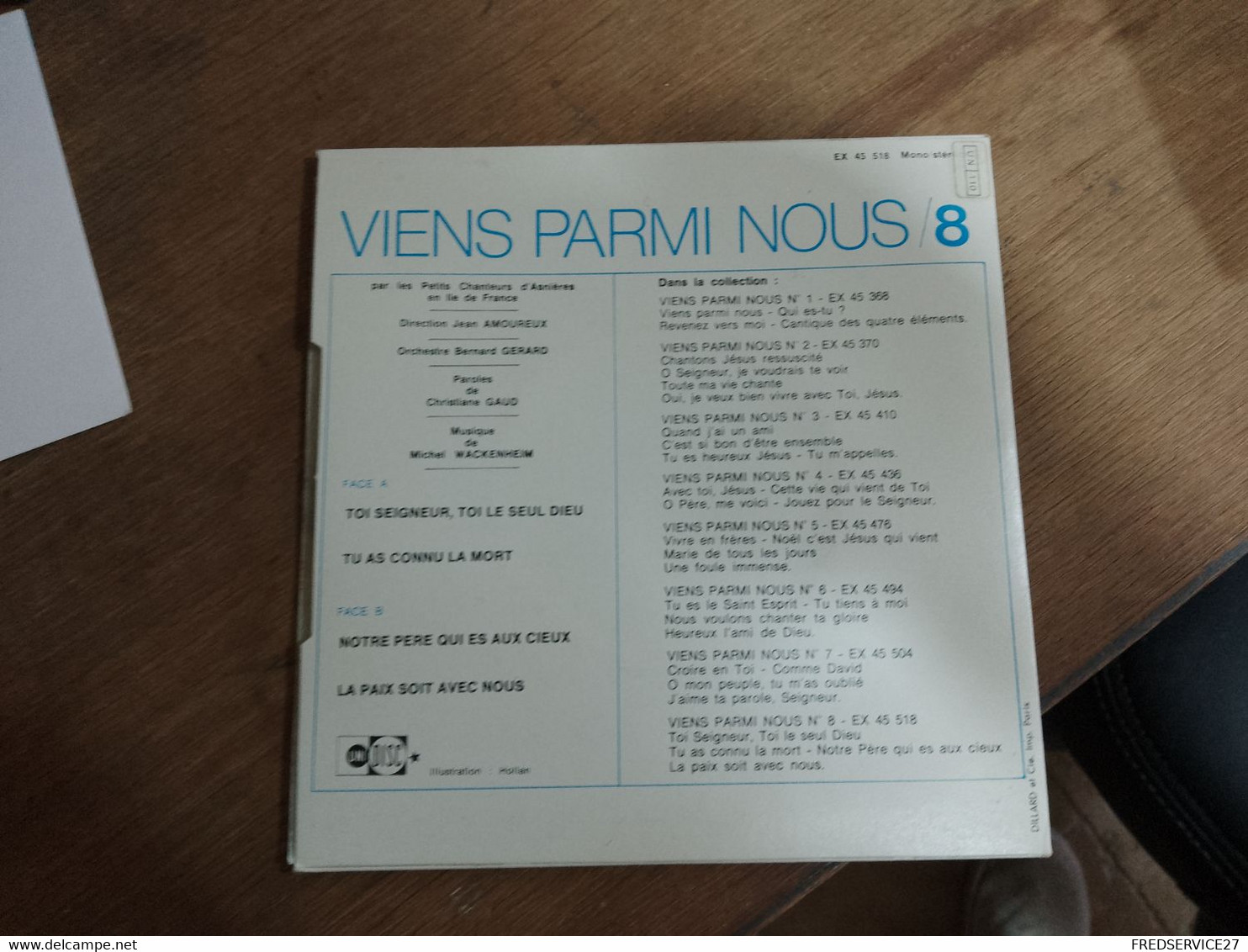 63 //  VIENS PARMI NOUS /8 - Chants Gospels Et Religieux