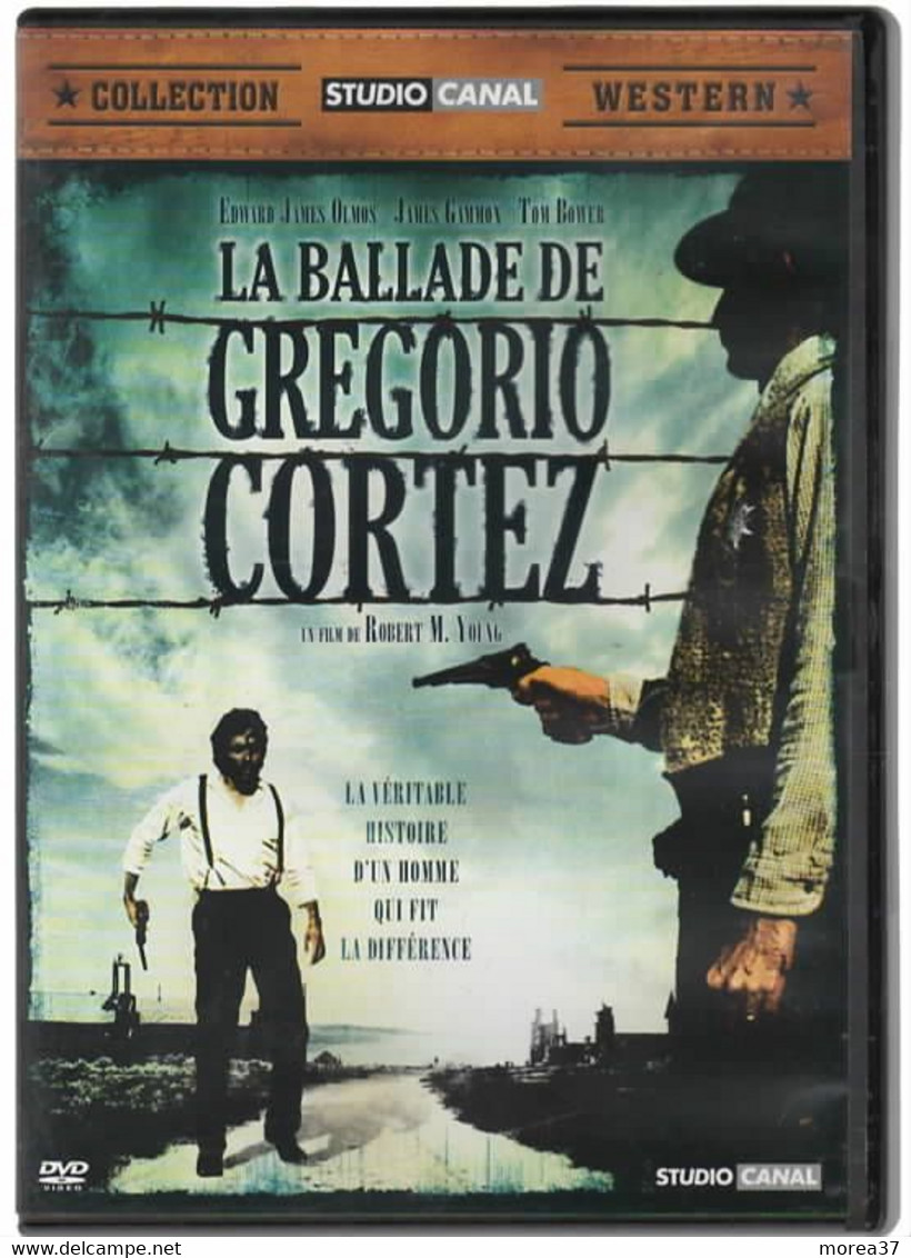 LA BALLADE DE GREGORIO CORTEZ    Avec EDWARD JAMES OLMOS  (Peu Courant)  C37 - Western/ Cowboy