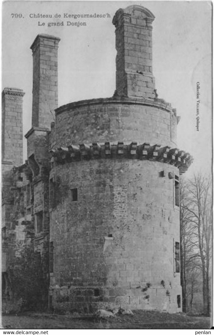 Château De Kergournadéac'h Le Grand Donjon - Cléder