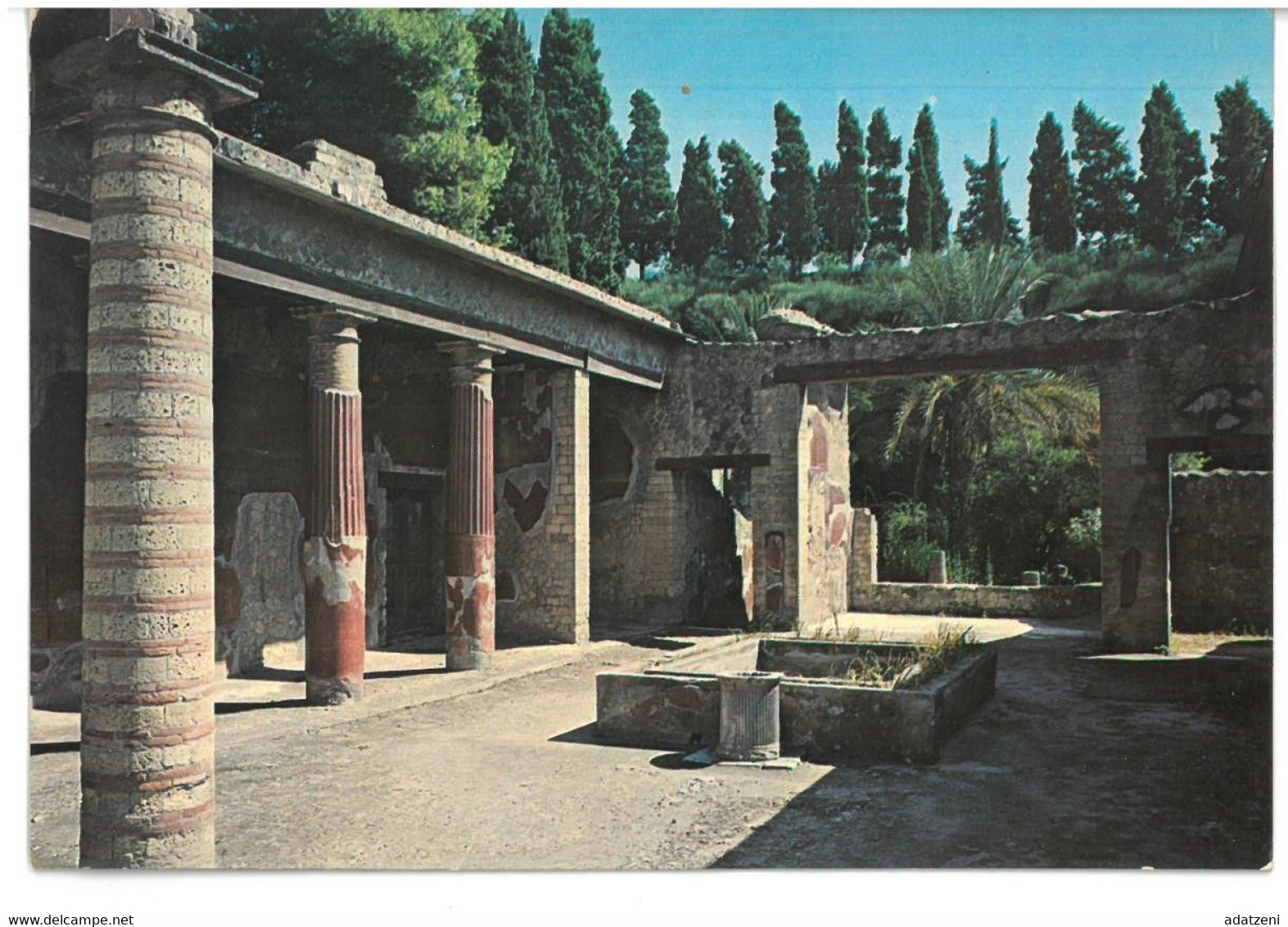 BR2698 Ercolano Casa Del Rilievo Di Telefo L’atrio Non Viaggiata - Ercolano