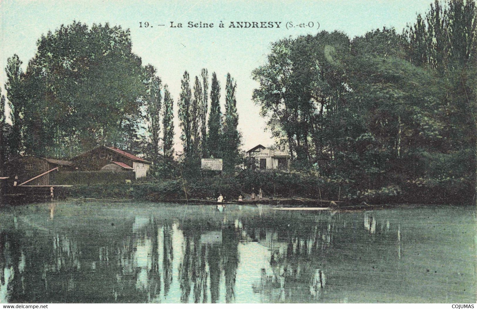 78 - ANDRESY - S08858 - La Seine - L1 - Andresy