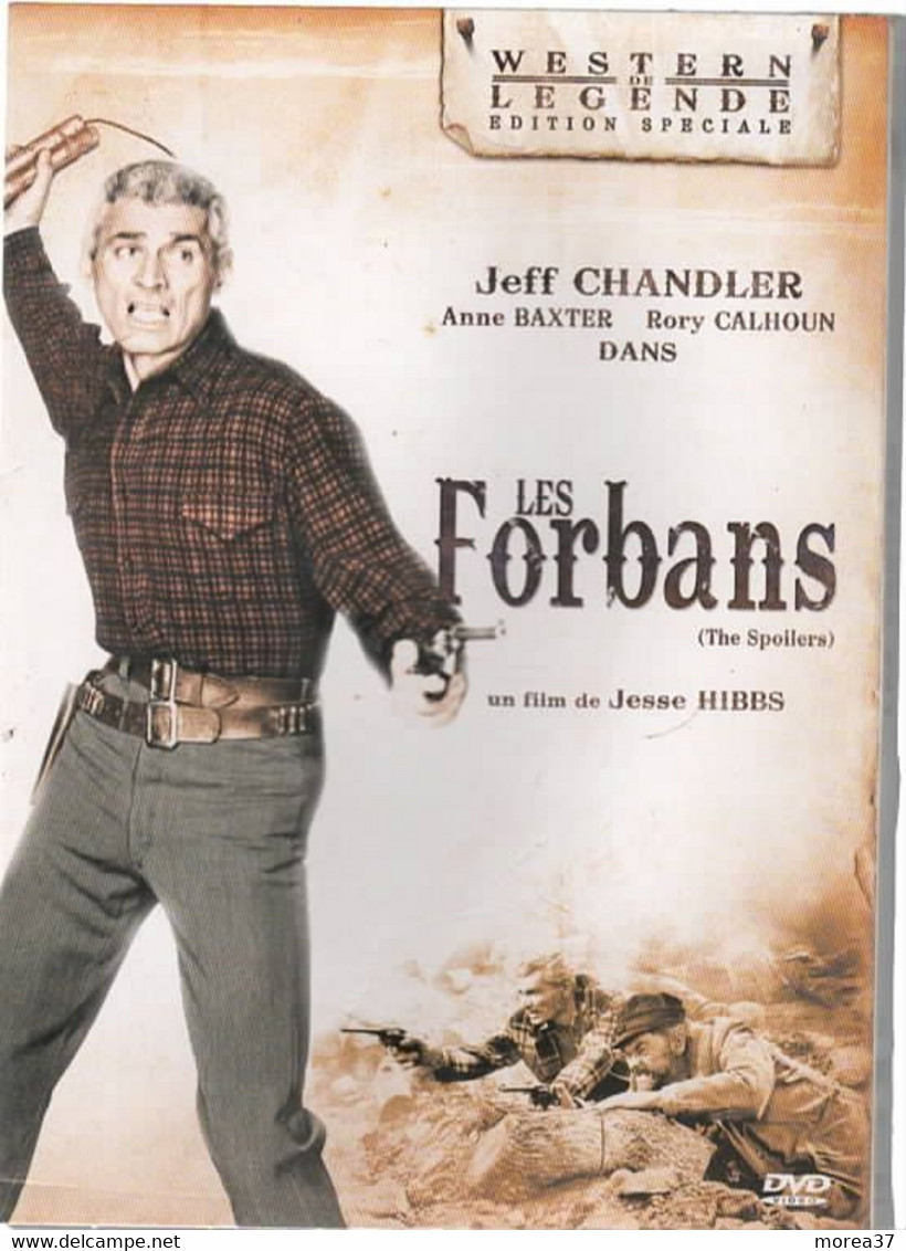 LES FORBANS       Avec JEFF CHANDLER   C39 - Western / Cowboy