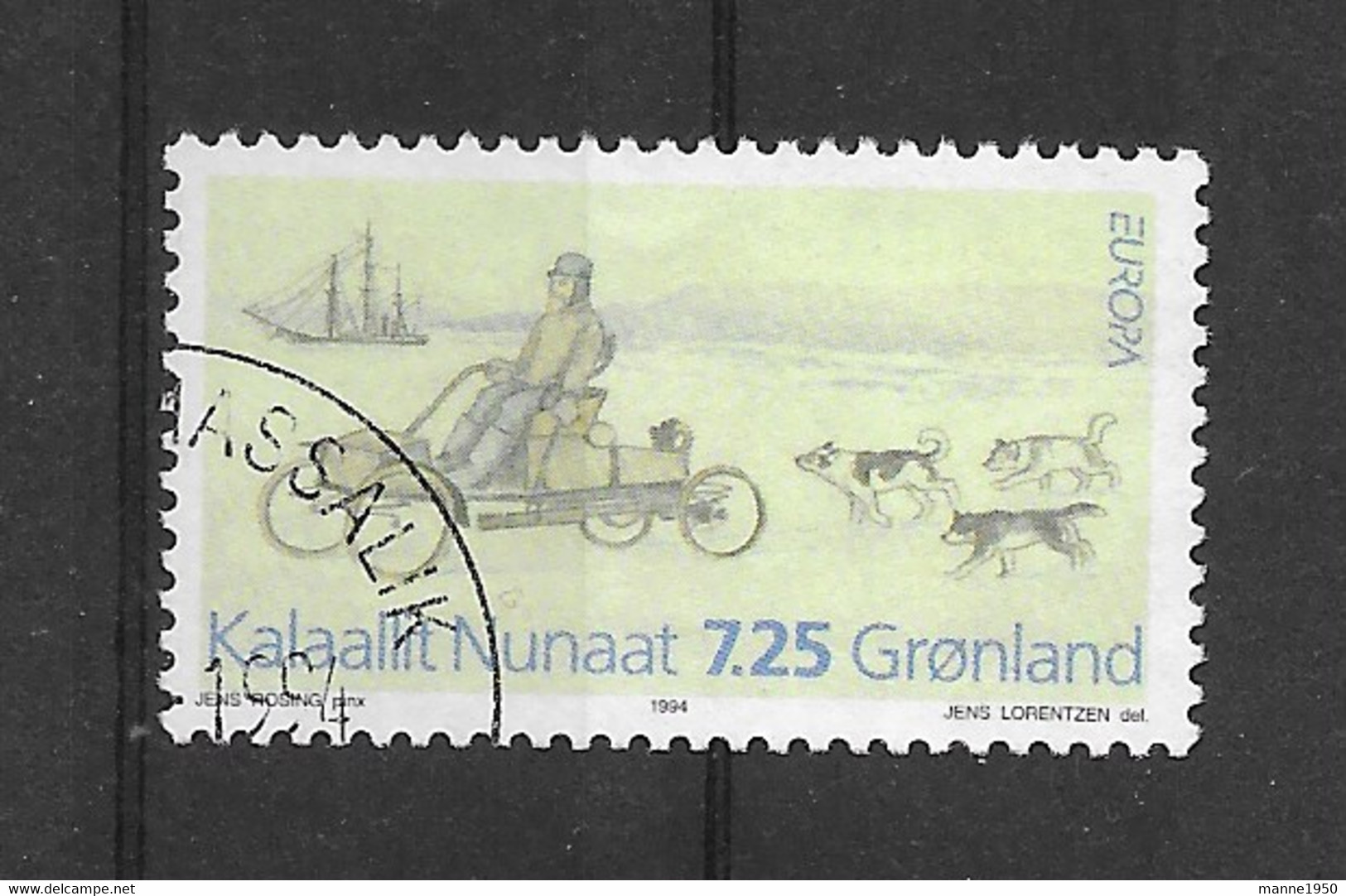 Grönland 1994 Europa Mi.Nr. 248 Gestempelt - Oblitérés