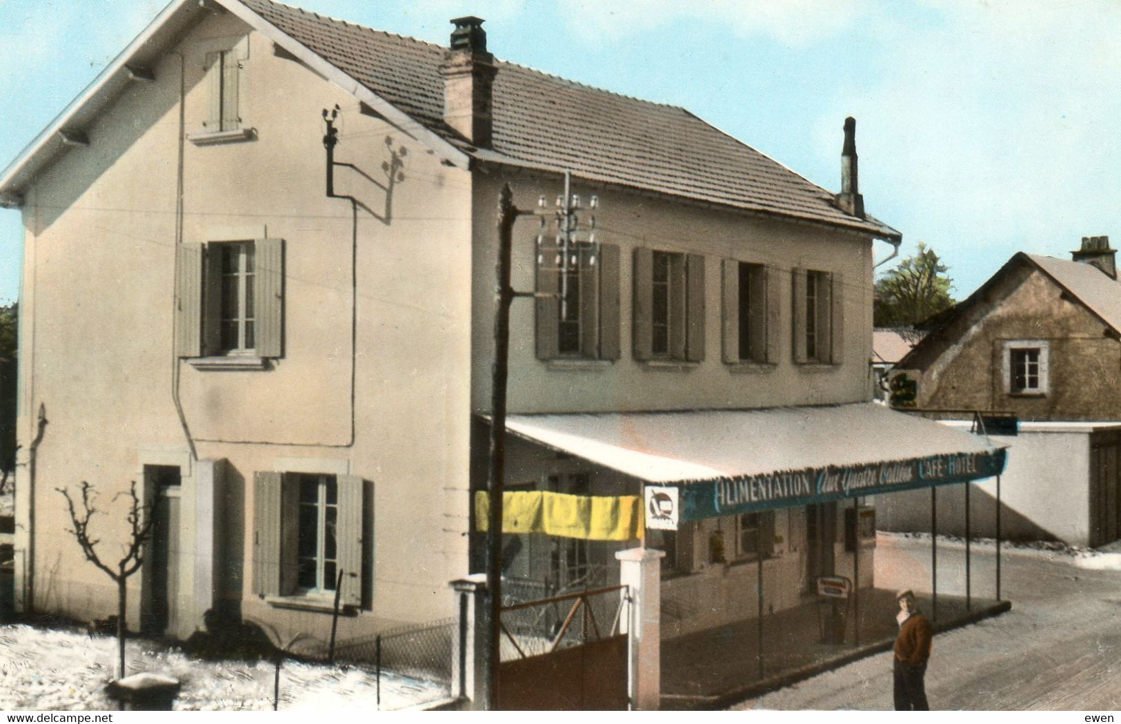 Labarthe-de-Neste. Hotel, Café,alimentation "Aux Quatre Vallées" Chez Julien. - La Barthe De Neste