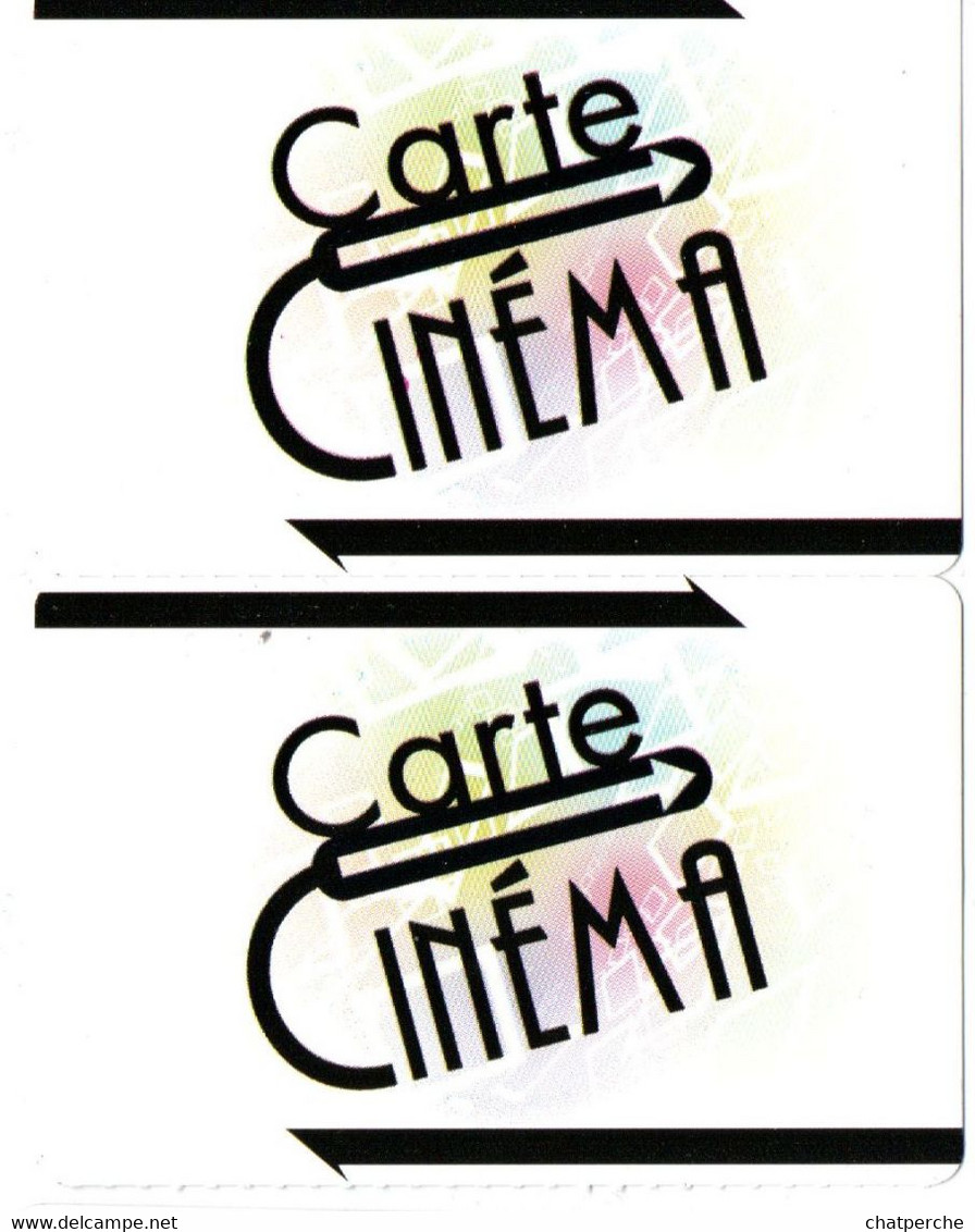 2 CINECARTES LES NACELLES ANNONAY 07 ARDECHE POUR COLLECTIONNEUR - Entradas De Cine