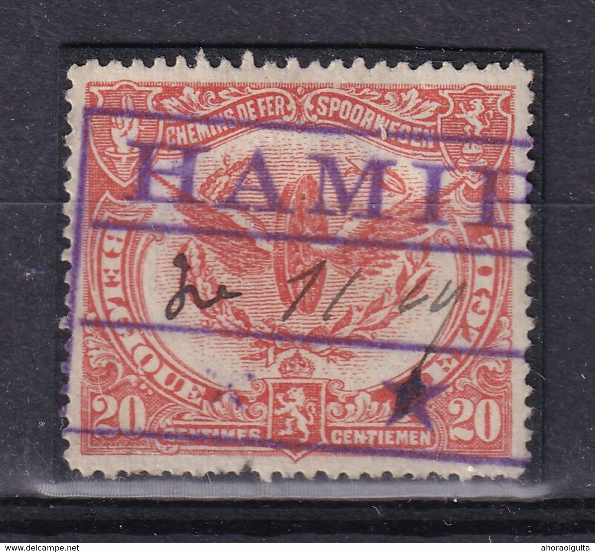 DDDD 677 -- Timbre Chemin De Fer Cachet De FORTUNE à Etoiles 1919 - Gare De HAMIPRE - Altri & Non Classificati