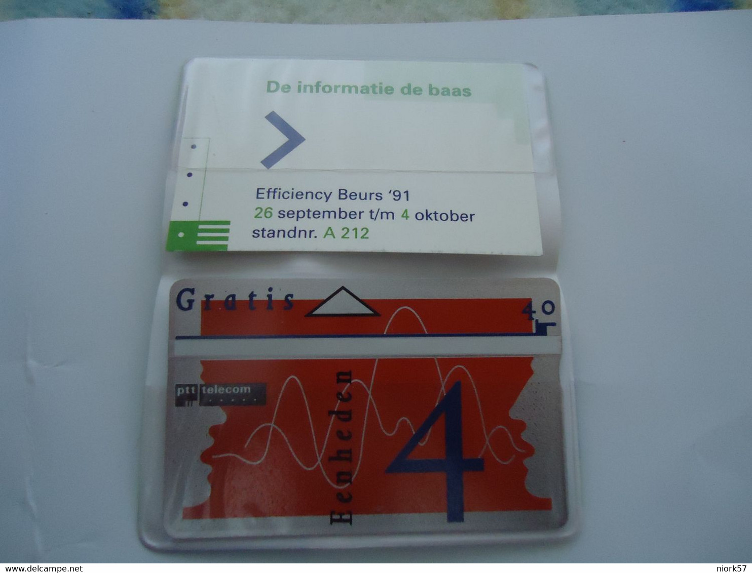 NETHERLANDS  MINT   CARDS EENHEDEN 4  TAINS TRAIN    IN FOLDER - [5] Sammlerpacks