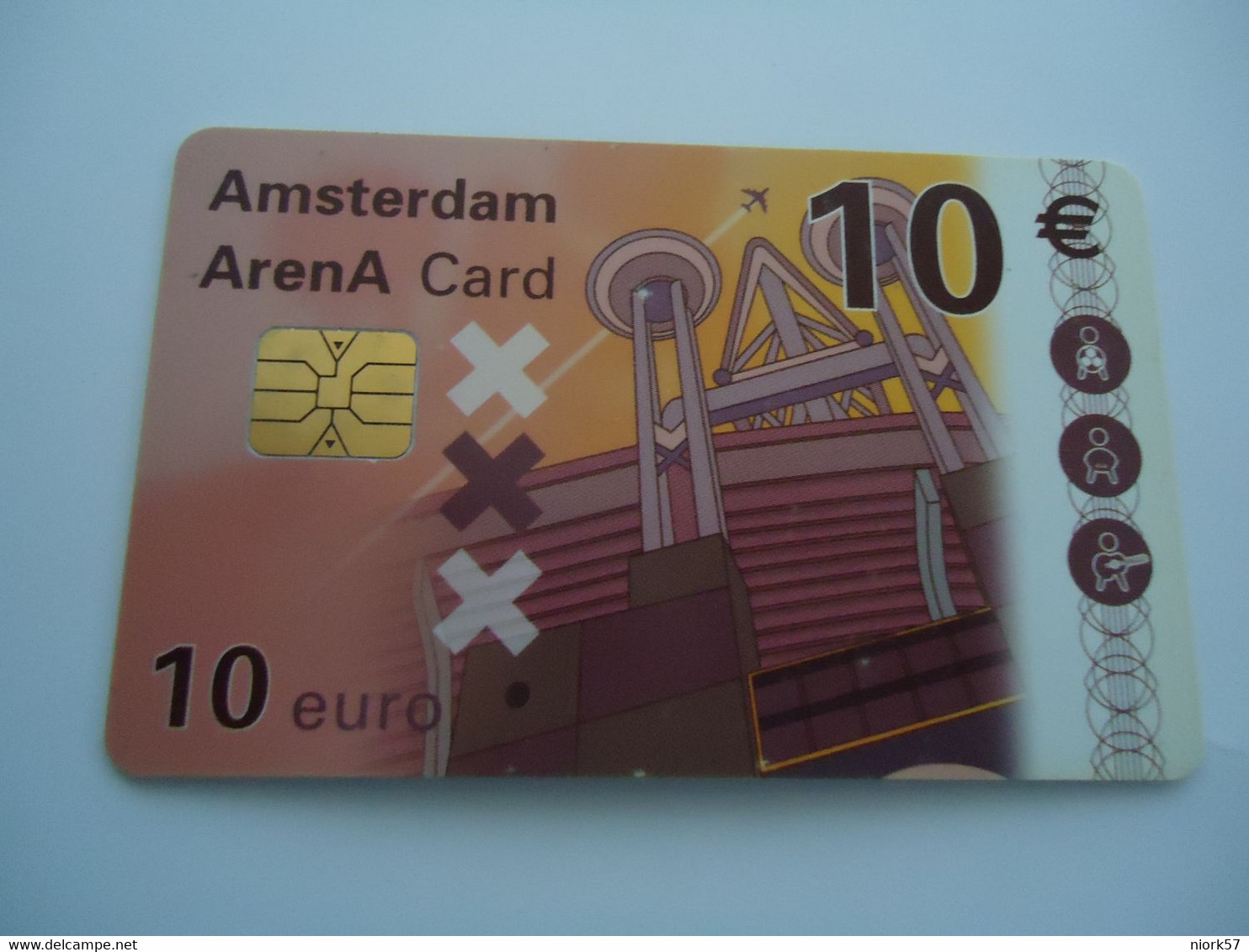 NETHERLANDS  USED CARDS STADIUM ARENA - Verzamelingen