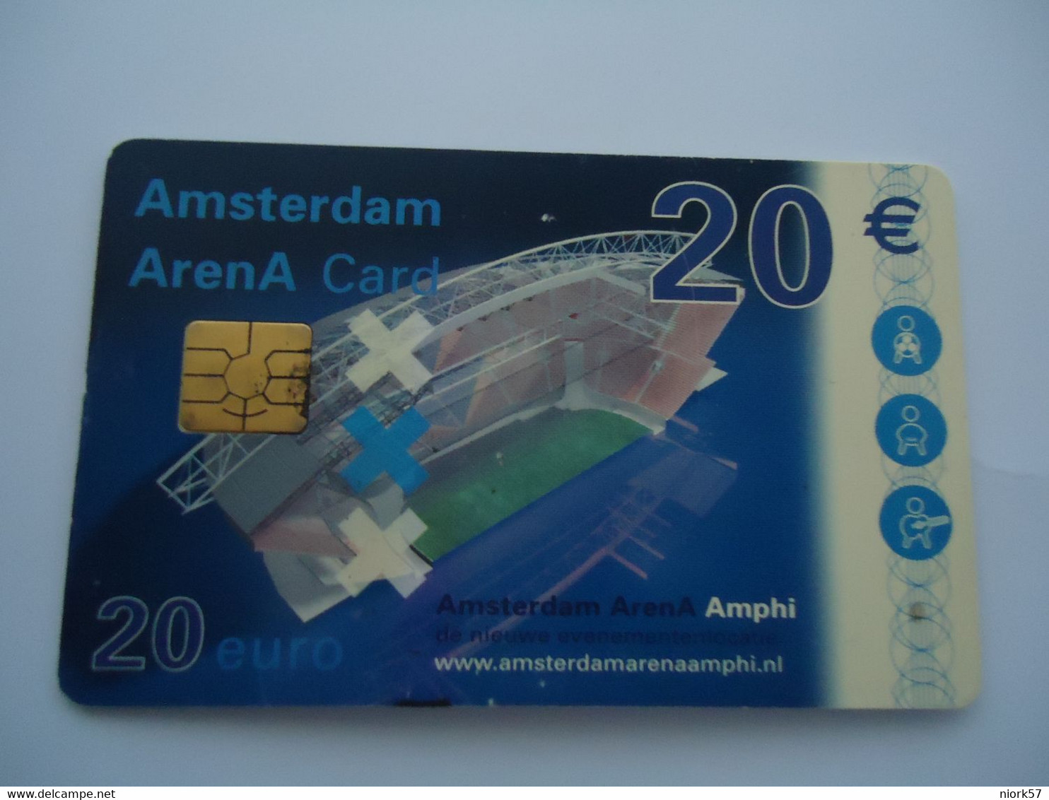 NETHERLANDS  USED CARDS STADIUM ARENA  20 - Collections