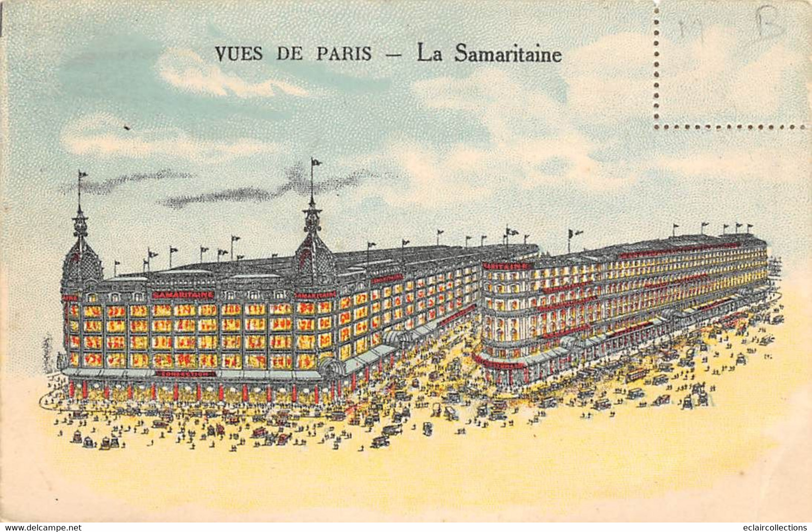 Thème  Publicité:    La Samaritaine   Avec Bon Réponse A Découper   (voir Scan) - Publicité