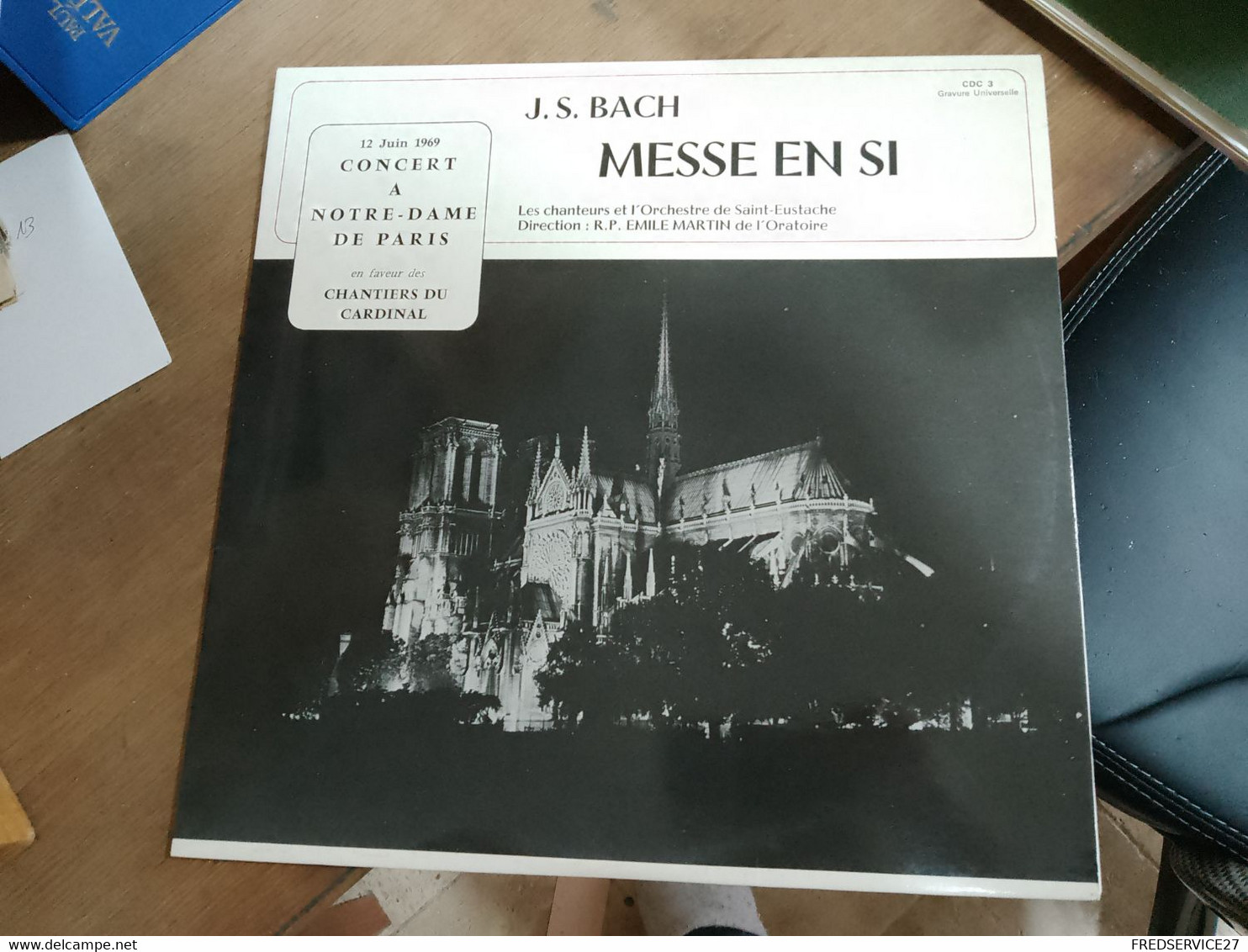 64 //  J.S. BACH MESSE EN SI LES CHANTEURS ET L'ORCHESTRE DE SAINT-EUSTACHE - Chants Gospels Et Religieux