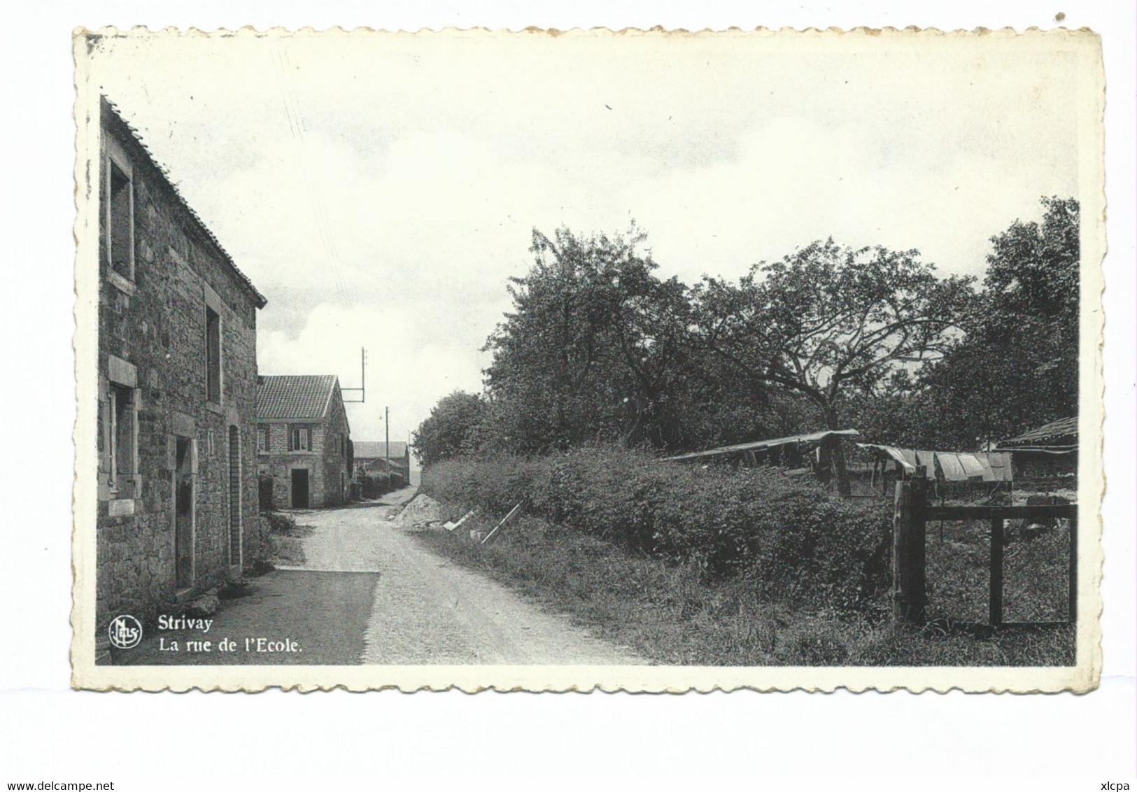 Strivay La Rue De L'Ecole ( Edition Leplang Waterloo ) - Neupré