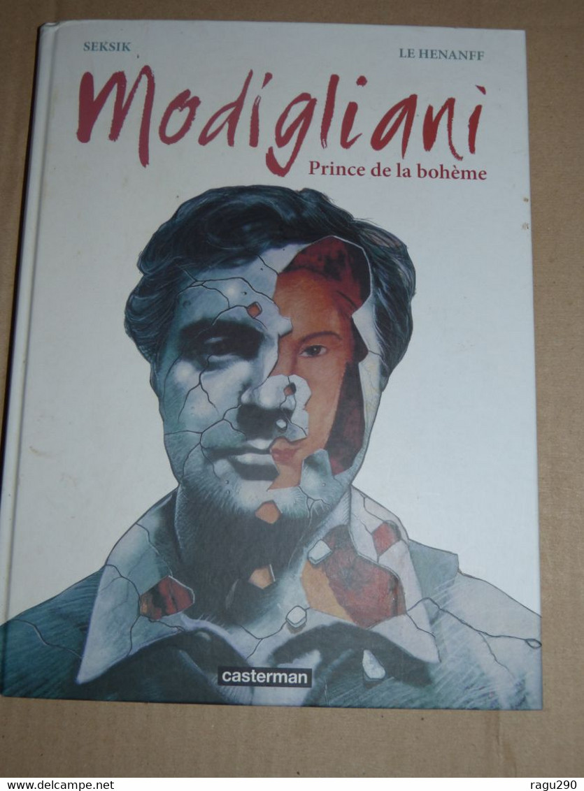 BD  MODIGLIANI  Dedicacé Par  FABRICE LE HENANFF - Dedicados