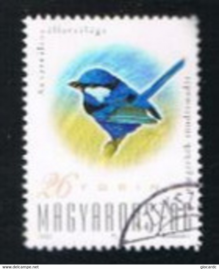 UNGHERIA (HUNGARY) - SG  4511  - 2000 BIRDS: MALURUS SPLENDENS       - USED - - Oblitérés